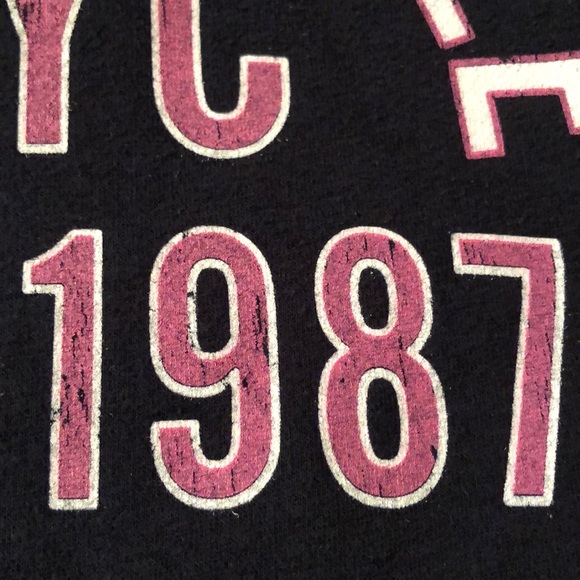 Aeropostale Girls Dark Blue 1987 Classic Pullover Graphic Hoodie - Picture 12 of 15